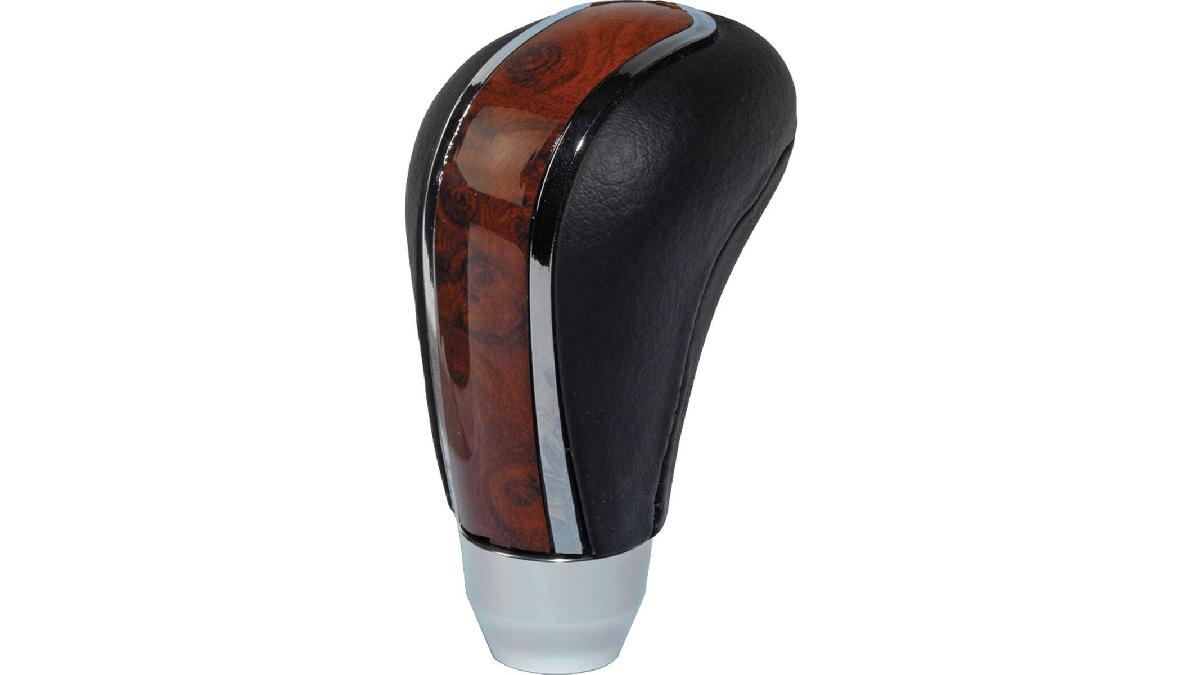 Pommeau+M-7+cuir+noir%2Fbois%2Fpoli